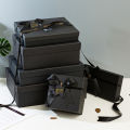 Gift box, rectangular ribbon, bow, gift box, scarf, shirt, wrapping, gift box, birthday gift wrapping box.