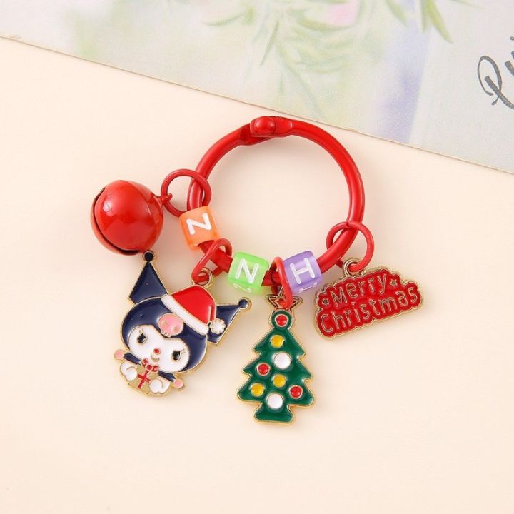 Merry%20Christmas%20Keychain%20Tree%20Bell%20Sanrio%20Kuromi%20Cute%20Anime%20Cartoon%20Hello%20Kitty%20Cat%20Pendant%20Bag%20Car%20Key%20Ring%20Happy%20New%20Year%20Gift%20for%20Friend%20-%20Image%209