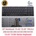 Laptop Keyboard for HP Pavilion 15AC 15-AC ,15-AF, 15-AY, HP 250 G4, HP 255 G4, HP 256 G4 Series(null) - Keyboard - Keyboard - Keyboard.