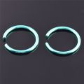 Fashion 40Pcs Colorful Stainless Steel Nose Rings Piercing Lip Hoop Piercing Jewelry New ANLAN.