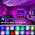 Crack Design Dinosaur Egg Lamp Innovative Music Night Light Northern Lights Projector Ocean Wave Lamp Light Transmitting Starry Sky Lamp for Bedroom Living Room Children'S Room Meditation Party.