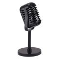 Vintage Microphone Prop,Plastic Microphone,for Role Play. 