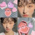 Purple Peach Cream Blush Makeup Palette Moisturizing Love Orange Cheek Colors Peach Tint 3 Pink Puff Shape Blush Blusher Wi R4C1.