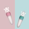 Liquid Squeezable Baby Feeding Food Supplemental Spoon.