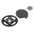 41T Rear Sprocket, Steel 420 Chain Sprocket Kit Anti Deformation Stable Power Transmission Perfect Fitting for Replacement for ATV. 
