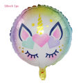 Pink Rainbow Unicorn Party Supplies Banner Paper Plates Balloons Napkin Gift Bag Wrapper Baby Shower Kids Birthday Decorations.