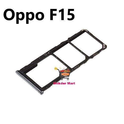 Sim Tray Compatible for Oppo F15 -White