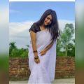 Sada Half Silk Saree for Women.