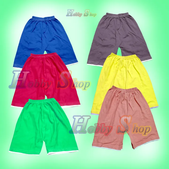 Multi%20Color%20Kids%20Half%20Pant%20(%208%20Pieces%20Combo)%20by%20difference%20color%20-%20Image%202