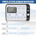 6 Output Channel Disgistal Multi-Functional Body Massager Electric Muscle Stimulator Relax Electroacupuncture Patch Massage. 