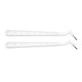 Dental Replaceable Composite Brush White Tips 2 Brushes Handles 100PCS.