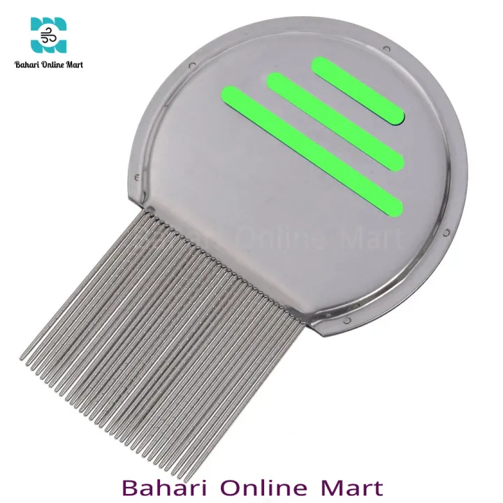 Stainless%20Steel%20Dog%20Lice%20Comb,%20Detangling%20Grooming%20Tool,%20Nits%20Brush%20for%20Pet%20Grooming%20-%20Image%203