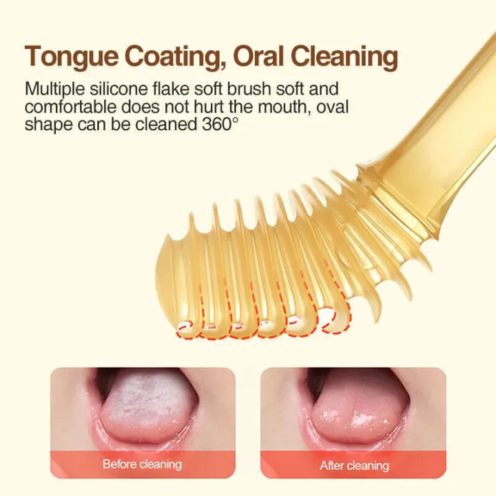 Dr.isla%20BY11%203%20in%20Baby%20Cleaning%20Toddler%20Teeth%20Brush%20Coating%20Cleaner%20Infant%20Oral%20Care%20Bayi%20Berus%20Gigi%20Kids%20First%20Set%201%201%20Tongue%20Brush%20Soft%20Silicone%20Massaging%20Toothbrush%20-%20Image%203