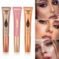 2024 BEAUTY GLAZED Liquid Blush Velvet Matte Natural Cream Multi-use Cheek Eye Tint Peach Blush Applicator Makeup Cosmetic 2023 JokeTJokeJ.