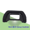 DK-21 Black Rubber Eyecup Viewfinder Eyepiece, for NIKON Camera DSLR D40 D300 D200 D100 D50 D610 D600 D7000 D750 D70s D70. 