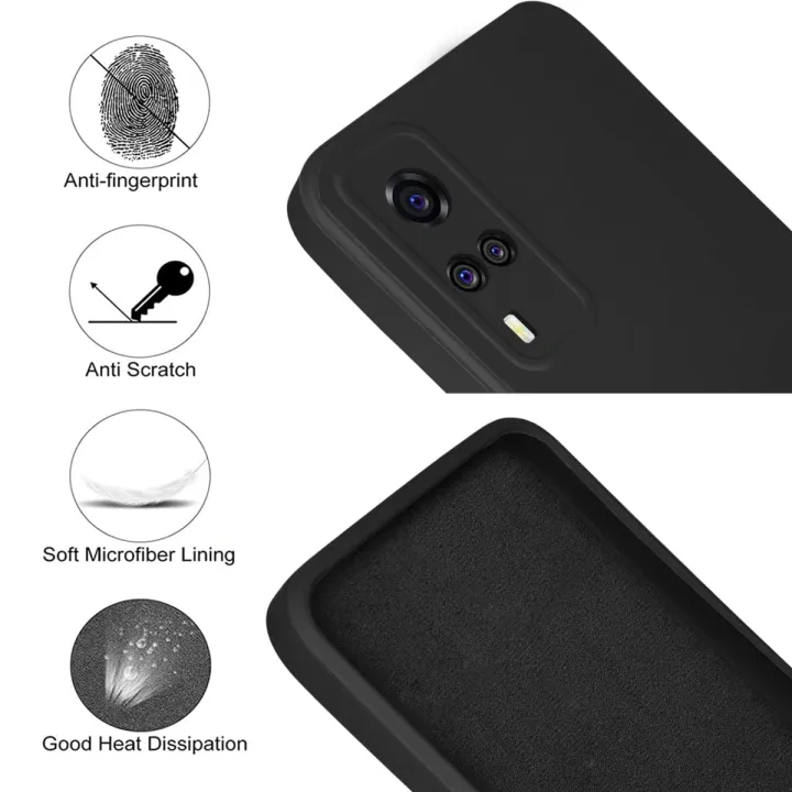Vivo%20Y51%202020%20Silicone%20Matte%20Flexible%20Soft%20Phone%20Case%20-%20Black%20-%20Phone%20Back%20Cover%20-%20Image%202