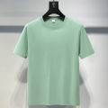 Wholesale New Cotton Short Sleeve T-Shirt Men's Round Neck Solid Color Net Casual T-Shirt Men's and Women's Loose Plus Size T-Shirt Tide. 