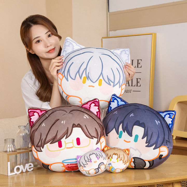 Light and Night Love, Doujin, Surrounding Pillows, Qi Sisley, Charlie Sue, Xiao Yat, Plush Toys, Dango Doll, Doll, Girl
