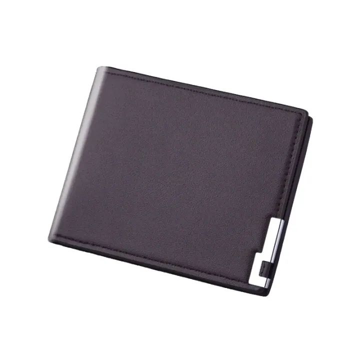 Men's%20PU%20Leather%20Wallet%20Business%20Multi-Card%20Wallet%20Zipper%20Coin%20Purse%20Credit%20Card%20Holder%20Two-fold%20Casual%20Pure%20Color%20Short%20Wallet%20-%20Image%207