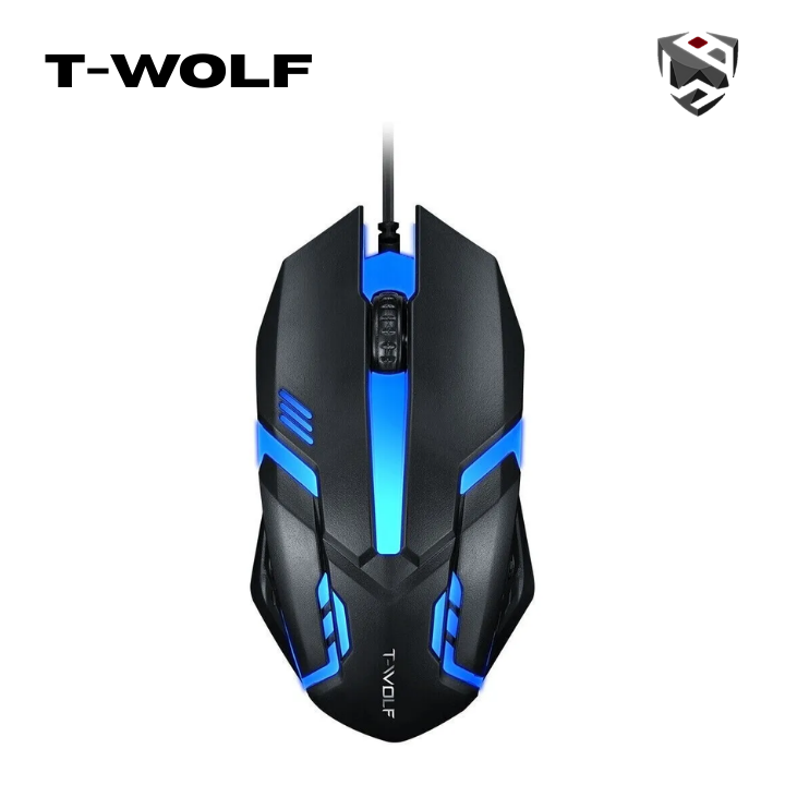 V1 RGB Lightning Gaming Mouse from T-WOLF / Best gaming mouse / DPI gaming mouse