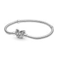925 Silver Orgrinal Bracelet Butterfly Cat Dog Paw Safety Chain Star Moon Clover Tree of Life Bracelets Bangle For Women Jewelry. 