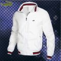 Men's Jacket Embroidery Men's new casual windbreaker Aviator jacket coat Men's spring and autumn outdoor waterproof slim jacket. 