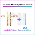 For OPPO OP A15 A15S A35 S 2020 2021 Side key Switch Power ON OFF Key Mute Volume control Button Ribbon Flex Cable. 