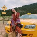 Xinjiang Qinghai Travel Shawl Large Scarf Women's Autumn and Winter Yunnan National Style Travel Cloak Talma Thick Warm.