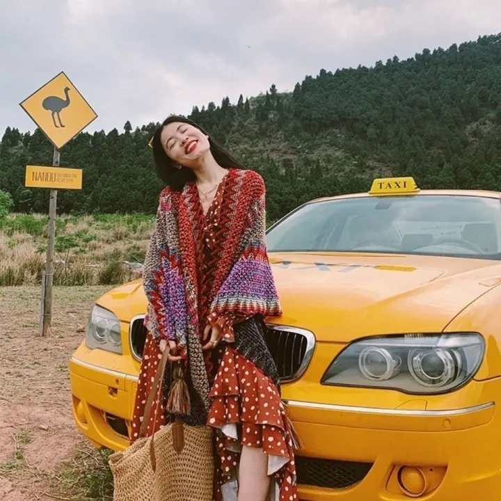 Xinjiang%20Qinghai%20Travel%20Shawl%20Large%20Scarf%20Women's%20Autumn%20and%20Winter%20Yunnan%20National%20Style%20Travel%20Cloak%20Talma%20Thick%20Warm%20-%20Image%208
