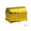 Gold-sprayed Hunt Pirate Hidden Box Plastic Decorative. 