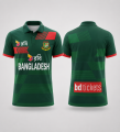 Bangladesh ODI Jersey 2026 Half & Full Sleeve Collar Polo Cricket Jersey For Men - Short & Long Sleeve Polo - Bangladesh Cricket Jersey 2026.