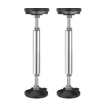 NCANRUI Stainless Steel Telescopic Support Rod Cabinet Support Rod High Hardness Sink Support Bracket Load-Bearing 300 Kg. 