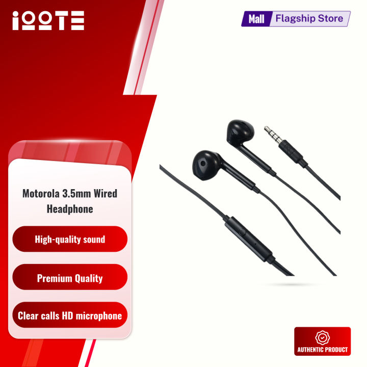 Motorola 3.5mm Wired Headphone