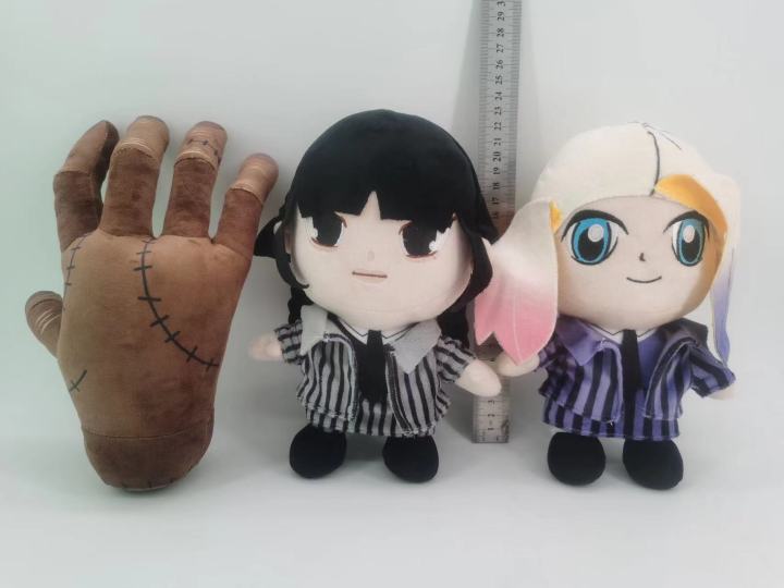 Wednesday, Cross-Border Hot Selling Wednesday Addams Doll Adams Series Peripheral Plush Toys