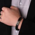 Men's Powerful Stainless Steel Bracelet-1pc.