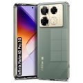 Infinix Note 40 Pro 5G Transparent Soft & Flexible   Mobile Back Cover. 