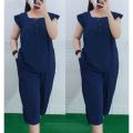Ladies Cotton Soft Casual Wear Kurta with Comfort Fit Pant Tunic Dress Set. 