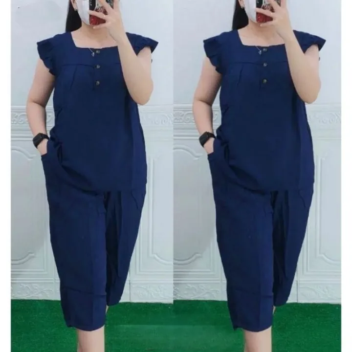 Ladies%20Cotton%20Soft%20Casual%20Wear%20Kurta%20with%20Comfort%20Fit%20Pant%20Tunic%20Dress%20Set%20-%20Image%206