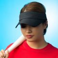 Summer Solid Visor Cap for men women. 