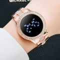 Beautiful Diamond Touch Screen Watch For Girls - Watch.