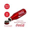 New 500ml stainless steel Vacuum Coca Cola /Pepsi Unique Design Water Bottle.