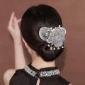 Cloth Flower Hair Clip Exquisite Flexible Hair Styling Tool Twist Hairstyle Bun Non-slip Hair Bun Maker Hair Accessories.