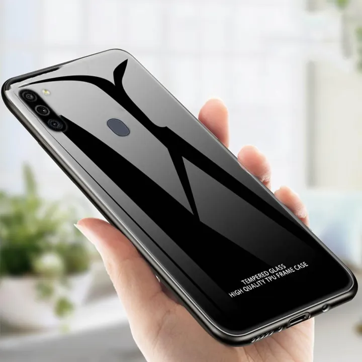 Samsung Galaxy M11 HONG KONG DESIGN Scratchproof Tempered Glass Cover Case