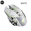 Free Wolf X8 Wireless Charging Game Mouse Mute Mouse Backlit Mechanical Mouse Ergonomic Optical Mouse for PC Laptop Desktop. 