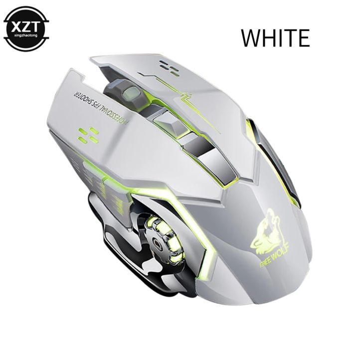 Free%20Wolf%20X8%20Wireless%20Charging%20Game%20Mouse%20Mute%20Mouse%20Backlit%20Mechanical%20Mouse%20Ergonomic%20Optical%20Mouse%20for%20PC%20Laptop%20Desktop%20-%20Image%203