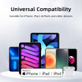 MFi certification PD3.0 20W Fast Charger Data Cable For iPhone 14 13 12 Pro Max AirPods iPad USB Type C To Lightning Cable.