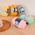 50g/Set Milk Cotton Yarn Fine Quality Hand-Knitting Thread Soft Warm DIY Cotton Threads Baby Wool For Hand Knitting Crochet Yarn.