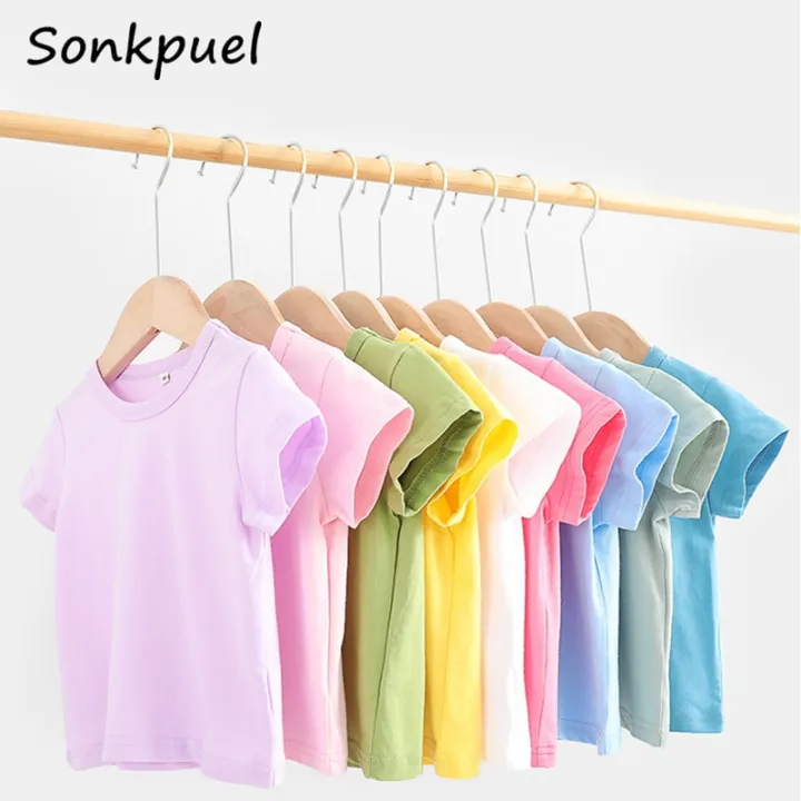 Solid%20Color%20Children%20T-shirt%20for%20Boys%20Girls%20Cotton%20Summer%20Kids%20Tops%20Tees%20Baby%20Kids%20Tshirts%20Blouse%20Clothes%20for%202-12%20Years%20Child%20-%20Image%204