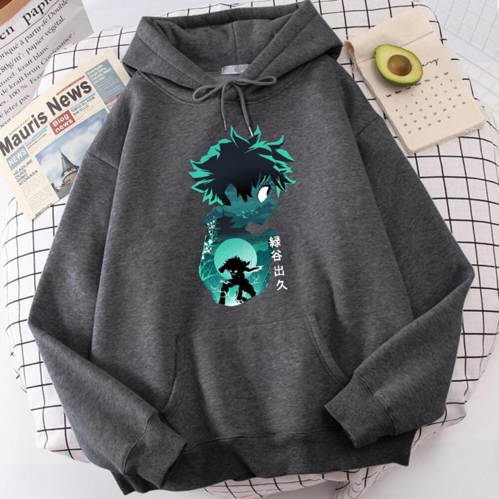 My Hero academia Men Hoodies Street Fashion Sweatshirt