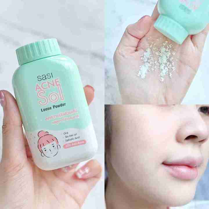 SASI ACNE SOL LOSSE POWDER (THAILAND) - 50ML | Daraz.com.bd